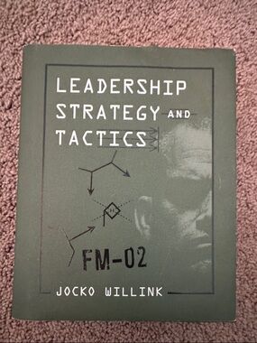 Leadership Strategy and Tactics FM-02 Book - Olive Green